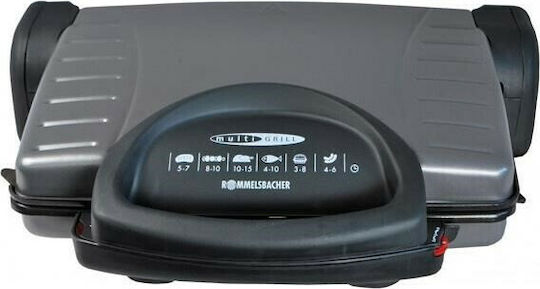 Rommelsbacher KG1800 Τοστιέρα Γκριλιέρα 1800W Γκρι - Image 5