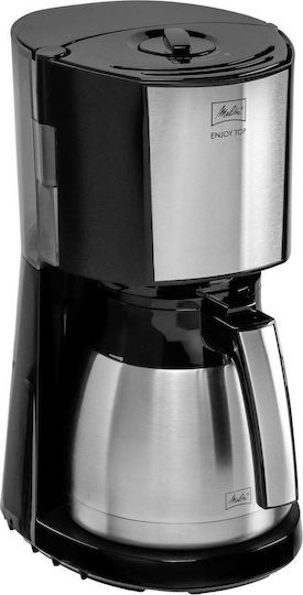 Melitta Enjoy Top Therm Inox Καφετιέρα Φίλτρου 1000W Black - Image 3