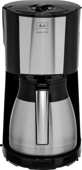 Melitta Enjoy Top Therm Inox Καφετιέρα Φίλτρου 1000W Black - Image 5