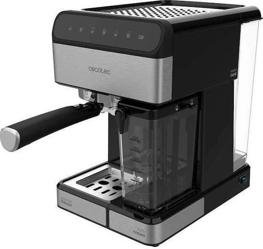 Cecotec Power Instant-ccino 20 Touch Μηχανή Espresso 1350W Πίεσης 20bar για Cappuccino Nera Series - Image 4