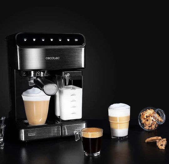 Cecotec Power Instant-ccino 20 Touch Μηχανή Espresso 1350W Πίεσης 20bar για Cappuccino Nera Series - Image 10