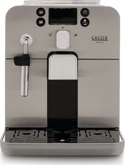 Gaggia Brera Αυτόματη Μηχανή Espresso 1400W Πίεσης 15bar με Μύλο Άλεσης Μαύρη - Image 7