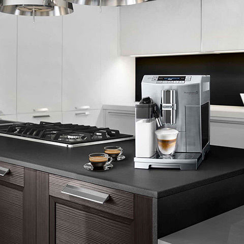 De'Longhi Autentica Αυτόματη Μηχανή Espresso 1450W Πίεσης 15bar για Cappuccino με Μύλο Άλεσης Ασημί - Image 5