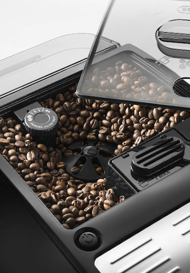 De'Longhi Autentica Αυτόματη Μηχανή Espresso 1450W Πίεσης 15bar για Cappuccino με Μύλο Άλεσης Ασημί - Image 9