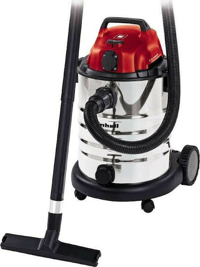 Einhell Tcvc 1930 S Σκούπα Υγρών / Στερεών 1500W με Ανοξείδωτο Κάδο 30lt - Image 5