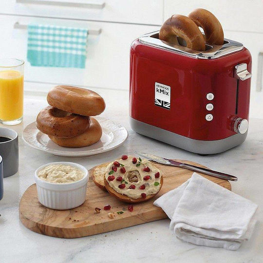 Kenwood Kmix TCX751RD Φρυγανιέρα 2 Θέσεων 900W Κόκκινη - Image 7
