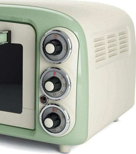 Ariete Vintage Mini 0979/04 Ηλεκτρικό Φουρνάκι 18lt Χωρίς Εστίες Green - Image 2