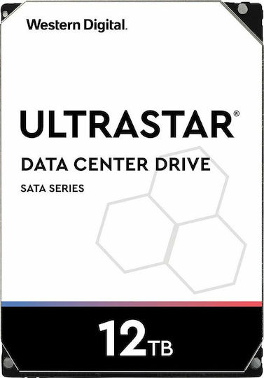 Western Digital Ultrastar DC HC520 12TB HDD Σκληρός Δίσκος 3.5" SATA III 7200rpm με 256MB Cache για NAS / Server / Καταγραφικό 0F30146 - Image 3