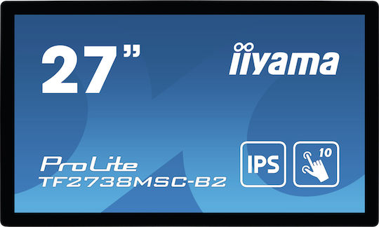 Iiyama POS Monitor ProLite 27" LED με Ανάλυση 1920x1080 TF2738MSC-B2