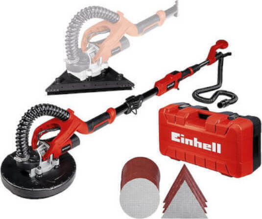 Einhell Τηλεσκοπικό Τριβείο Γυψοσανίδας 750W με Δυνατότητα Αναρρόφησης Σκόνης TE-DW 225 X 4259960 - Image 5