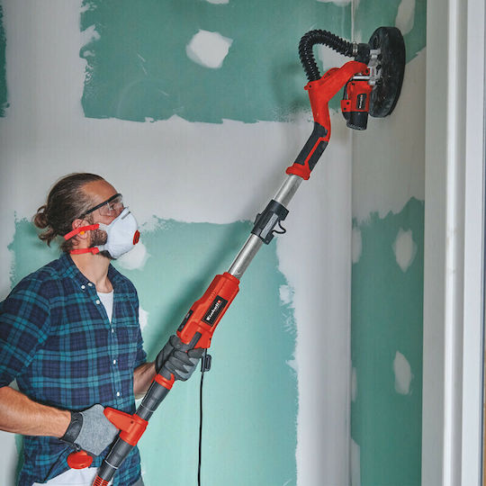 Einhell Τηλεσκοπικό Τριβείο Γυψοσανίδας 750W με Δυνατότητα Αναρρόφησης Σκόνης TE-DW 225 X 4259960 - Image 9