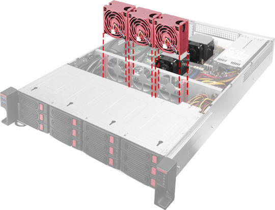 Silverstone RM22-312 RM22-312 Πλαίσιο HDD/SSD Ανοξείδωτο ατσάλι 2.5/3.5" Μαύρο SST-RM22-312 - Image 3