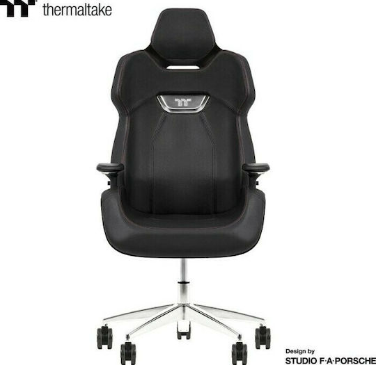 Thermaltake Argent E700 Δερμάτινη Καρέκλα Gaming με Ρυθμιζόμενα Μπράτσα Μαύρη - Image 6