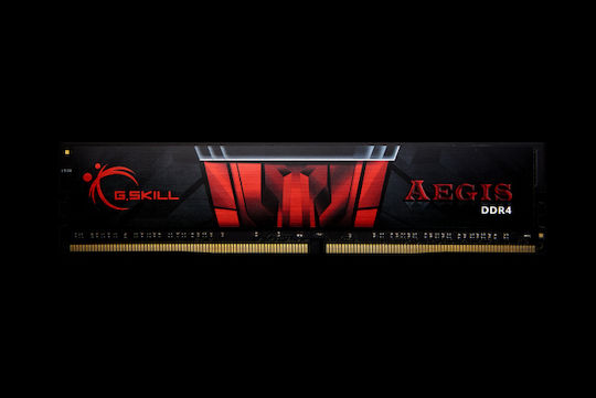 G.Skill Aegis DDR4 32GB RAM με 2x16GB Modules και Ταχύτητα 2400 για Desktop F4-2400C17D-32GIS - Image 6
