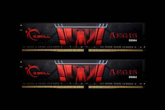 G.Skill Aegis DDR4 32GB RAM με 2x16GB Modules και Ταχύτητα 2400 για Desktop F4-2400C17D-32GIS - Image 7