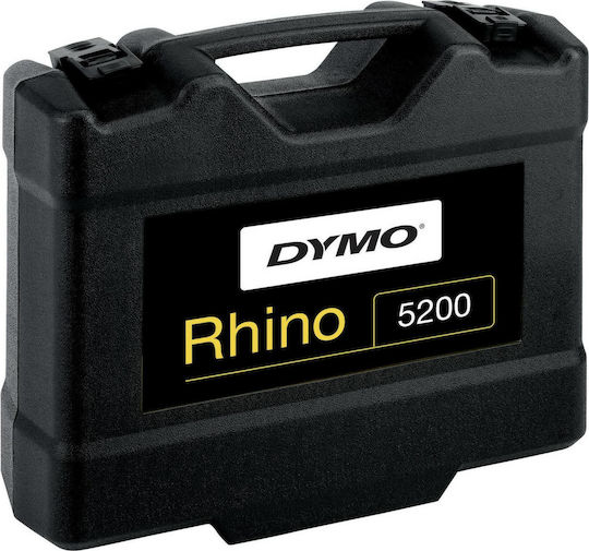 Dymo Rhino 5200 Kit Ηλεκτρονικός Ετικετογράφος Χειρός σε Κίτρινο Χρώμα S0841400 - Image 4