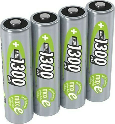 Ansmann Επαναφορτιζόμενες Μπαταρίες AA Ni-MH 1300mAh 1.2V 4τμχ - Image 4
