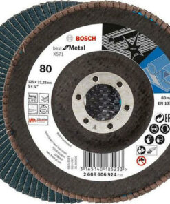 Bosch X571 Δίσκος Λείανσης Μετάλλου 125mm P80 2608606924