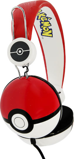 OTL Core Tween Pokemon Pokeball Ενσύρματα Παιδικά On Ear Ακουστικά Πολύχρωμα - Image 3
