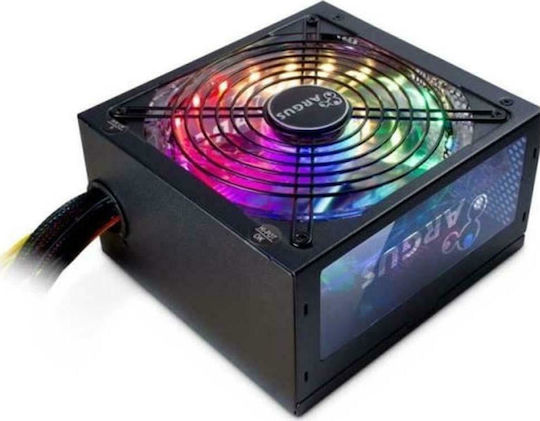 Inter-Tech Argus RGB II 500W Μαύρο Τροφοδοτικό Υπολογιστή Full Wired 80 Plus Bronze