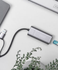 Alternative view of Digitus DN-3028 USB-C Αντάπτορας Δικτύου για Ενσύρματη σύνδεση Gigabit Ethernet