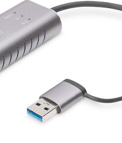 Digitus DN-3028 USB-C Αντάπτορας Δικτύου για Ενσύρματη σύνδεση Gigabit Ethernet