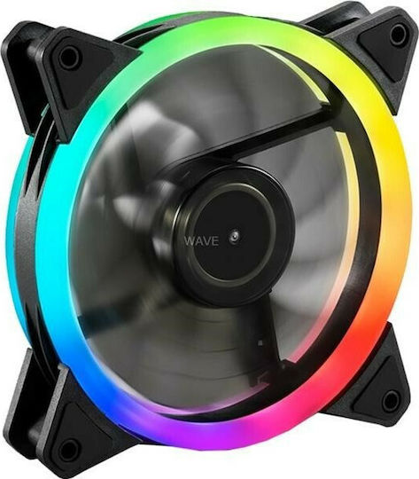Sharkoon Shark Blades RGB Case Fan 120mm με Σύνδεση 3-Pin - Image 3