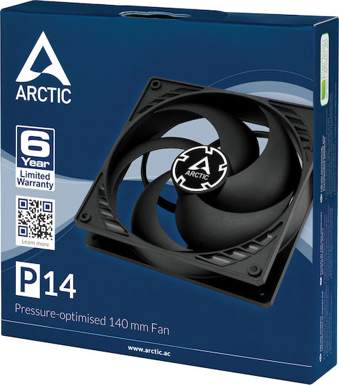 Arctic P14 Case Fan 140mm με Σύνδεση 3-Pin - Image 6