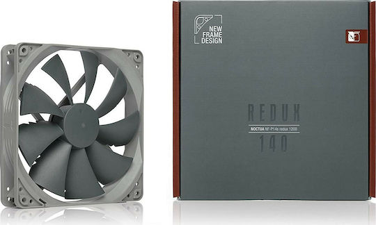 Noctua NF-P14s redux-1200 Case Fan 140mm με Σύνδεση 3-Pin Γκρι - Image 7