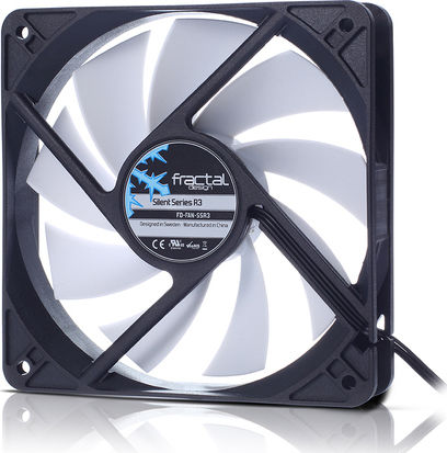 Fractal Design Silent Series R3 Case Fan 50mm με Σύνδεση 3-Pin Λευκό - Image 2