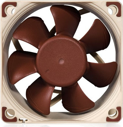 Noctua NF-A6X25 5V Case Fan 60mm με Λευκό Φωτισμό και Σύνδεση 3-Pin Λευκό - Image 2