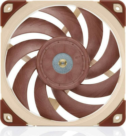 Noctua NF-A12X25 FLX Case Fan 120mm με Σύνδεση 3-Pin Καφέ - Image 4