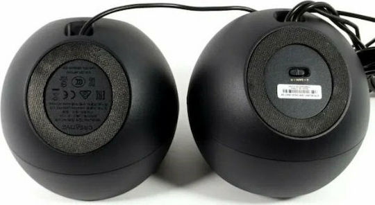 Creative Pebble V2 Ηχεία Υπολογιστή 2.0 με Ισχύ 8W σε Μαύρο Χρώμα - Image 6