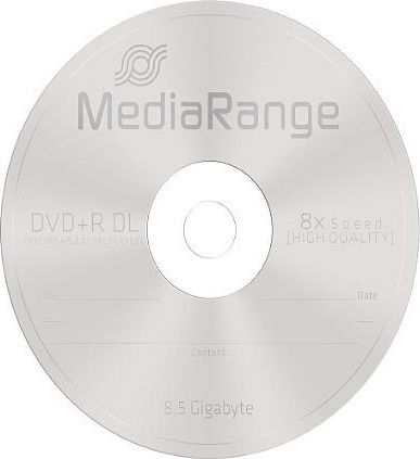 MediaRange Εγγράψιμα DVD+R 8x Dual Layer 8.5GB 5τμχ MR465 - Image 4
