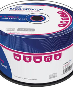 MediaRange Εγγράψιμα CD-R 52x 700MB Cake Box 50τμχ MR207