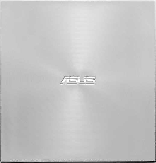 Asus ZenDrive U8M Εξωτερικός Οδηγός Εγγραφής/Ανάγνωσης CD/DVD για Desktop / Laptop Ασημί - Image 5