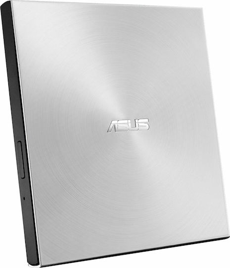 Asus ZenDrive U8M Εξωτερικός Οδηγός Εγγραφής/Ανάγνωσης CD/DVD για Desktop / Laptop Ασημί - Image 4