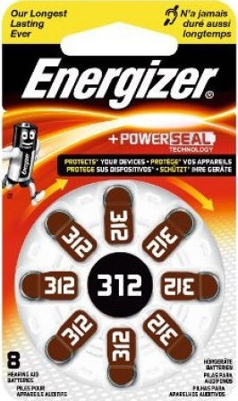Energizer Μπαταρίες Ακουστικών Βαρηκοΐας 312 1.4V 8τμχ - Image 6