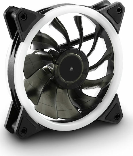 Sharkoon SHARK Blades PWM Case Fan 120mm με RGB Φωτισμό και Σύνδεση 3-Pin / 4-Pin - Image 3