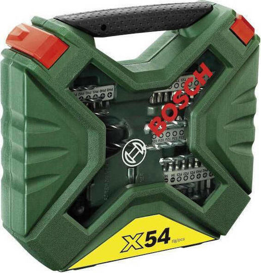 Bosch X-LINE Σετ 60 Τρυπάνια HSS για Μέταλλο και Ξύλο 2607010611 - Image 3