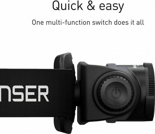 LedLenser Επαναφορτιζόμενος Φακός Κεφαλής LED IP67 με Μέγιστη Φωτεινότητα 500lm H5R Core 502121 - Image 10