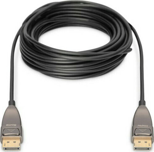 Digitus Cable DisplayPort male - DisplayPort male 20m Μαύρο (AK-340107-200-S) - Image 6