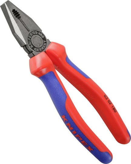 Knipex Πένσα Ίσια Ηλεκτρολόγου Μήκους 180mm 03 02 180 - Image 4