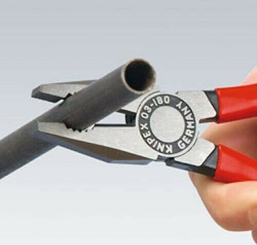 Knipex Πένσα Ίσια Ηλεκτρολόγου Μήκους 180mm 03 01 180 - Image 9