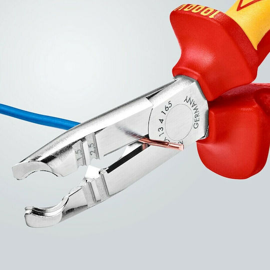 Knipex Πένσα Απογύμνωσης Καλωδίων με Κόφτη και Μήκος 165mm 13 46 165 - Image 5