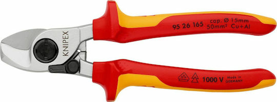 Knipex Κόφτης Καλωδίων Πλάγιος Ηλεκτρολόγου Μήκους 165mm 95 26 165 - Image 4