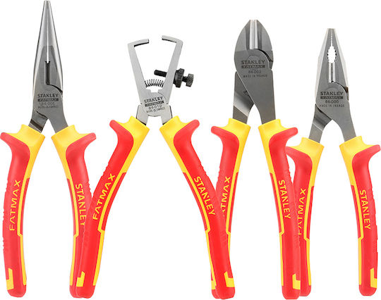Stanley Maxsteel Σετ Πένσες Ηλεκτρολόγου MaxSteel 4τμχ 4-84-489 - Image 3