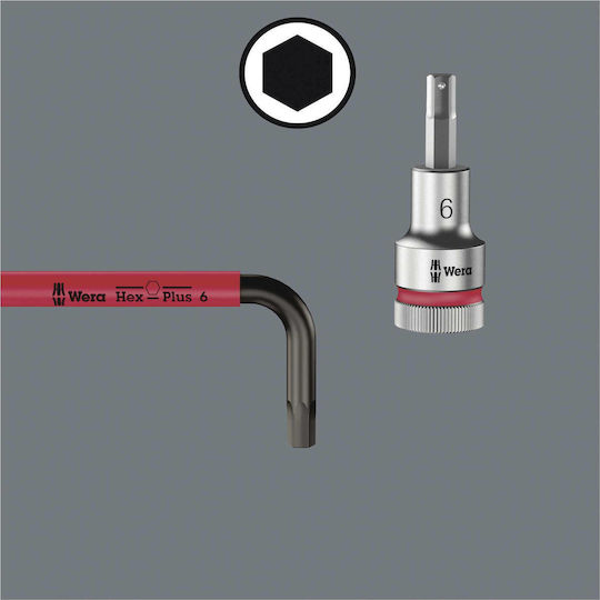 Wera Σετ 9 Κλειδιά Allen σε Σχήμα L SPKL/9 SM N 05073593001 - Image 9