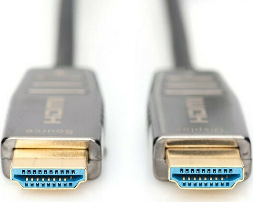 Digitus HDMI 2.1 Cable HDMI male - HDMI male 15m Μαύρο AK-330126-150-S - Image 2