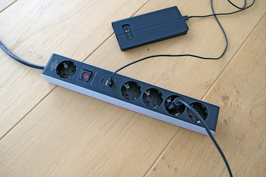 Brennenstuhl Πολύπριζο 5 Θέσεων με 2 USB-A, 1 USB-C, Διακόπτη και Καλώδιο 1.5m 1159780615 - Image 5